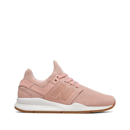 new balance 247 feminino cinza e rosa