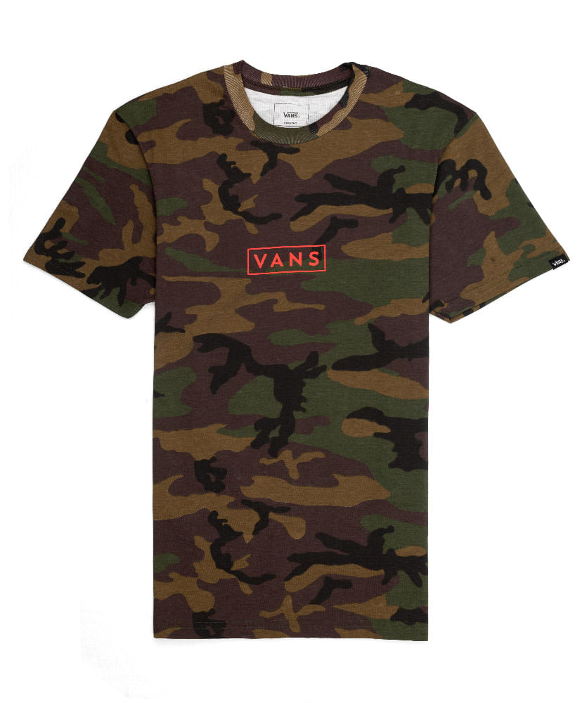 camisa camuflada vans